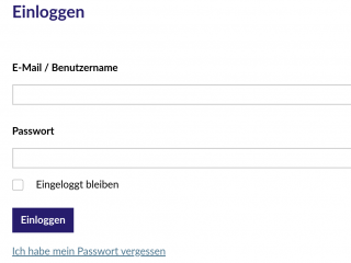In das CMS einloggen
