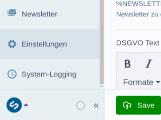 Einstellungen Zoom