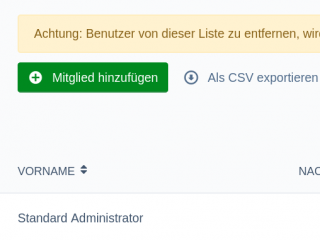 Mitglied hinzufuegen