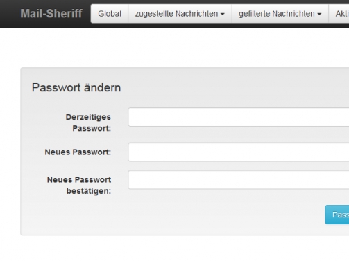 mailsheriff pw aendern